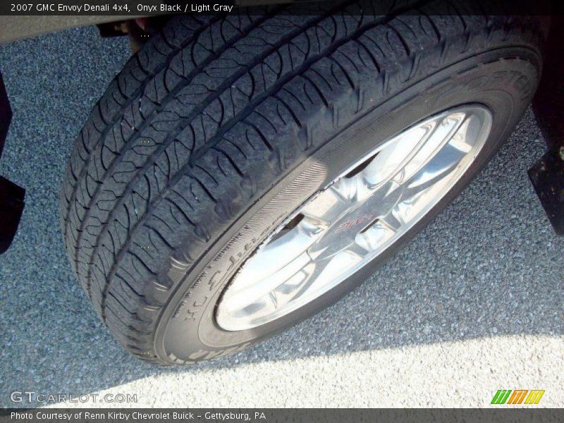 Onyx Black / Light Gray 2007 GMC Envoy Denali 4x4