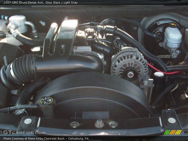 Onyx Black / Light Gray 2007 GMC Envoy Denali 4x4