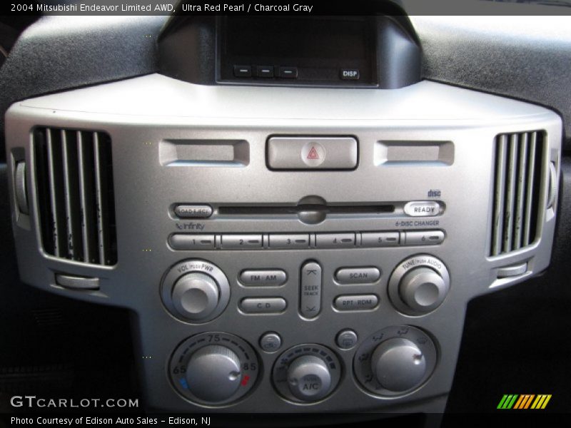 Controls of 2004 Endeavor Limited AWD