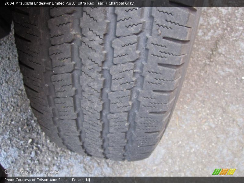 Ultra Red Pearl / Charcoal Gray 2004 Mitsubishi Endeavor Limited AWD