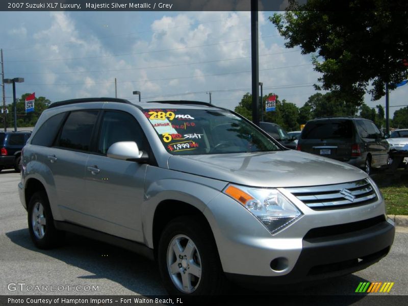 Majestic Silver Metallic / Grey 2007 Suzuki XL7 Luxury