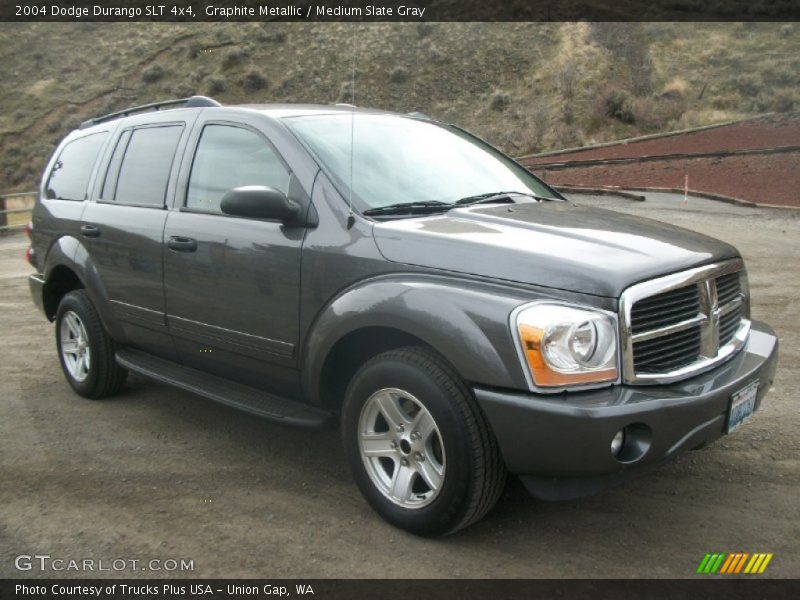Graphite Metallic / Medium Slate Gray 2004 Dodge Durango SLT 4x4