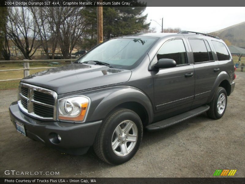 Graphite Metallic / Medium Slate Gray 2004 Dodge Durango SLT 4x4
