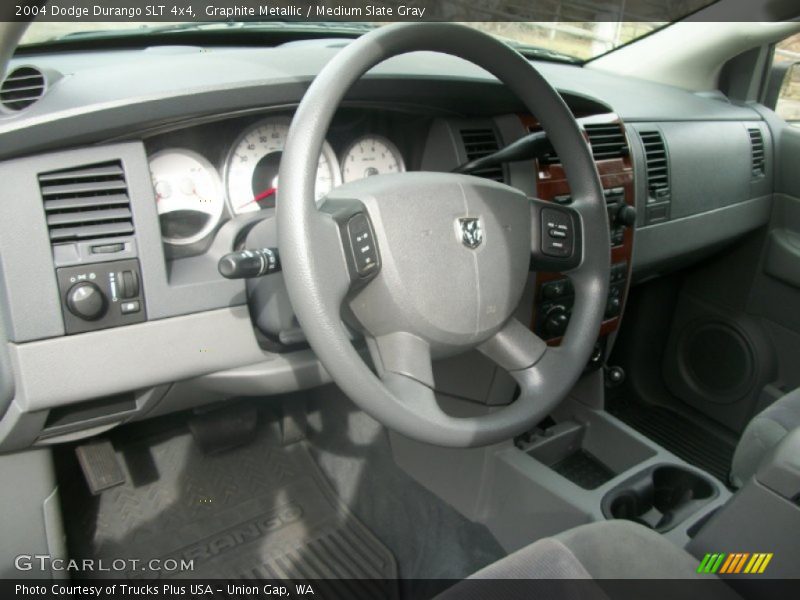 Graphite Metallic / Medium Slate Gray 2004 Dodge Durango SLT 4x4