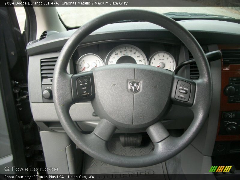 Graphite Metallic / Medium Slate Gray 2004 Dodge Durango SLT 4x4