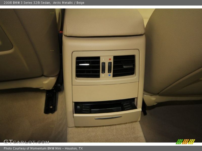 Arctic Metallic / Beige 2008 BMW 3 Series 328i Sedan