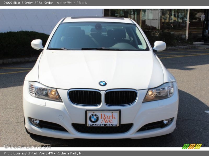 Alpine White / Black 2009 BMW 3 Series 328xi Sedan