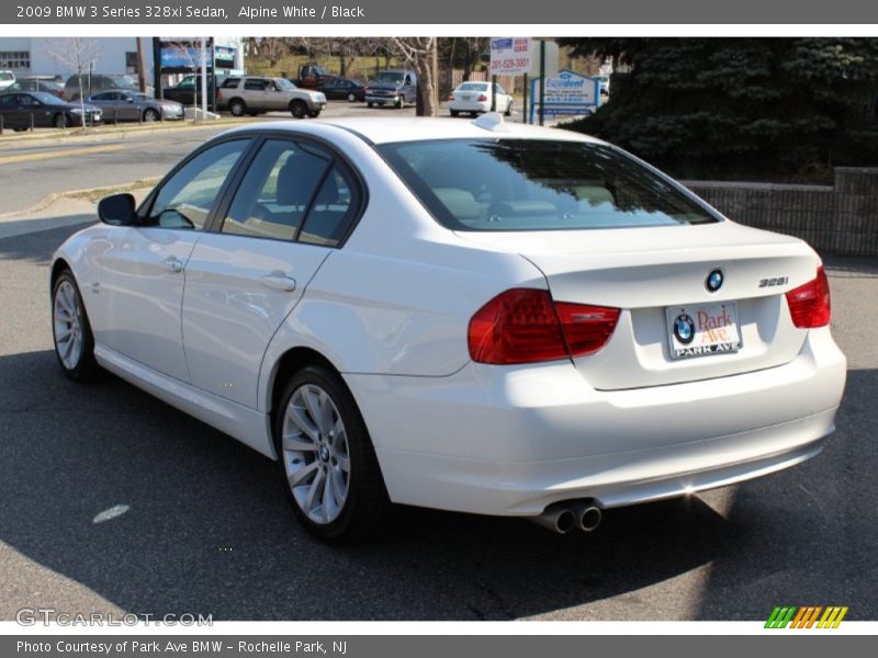 Alpine White / Black 2009 BMW 3 Series 328xi Sedan