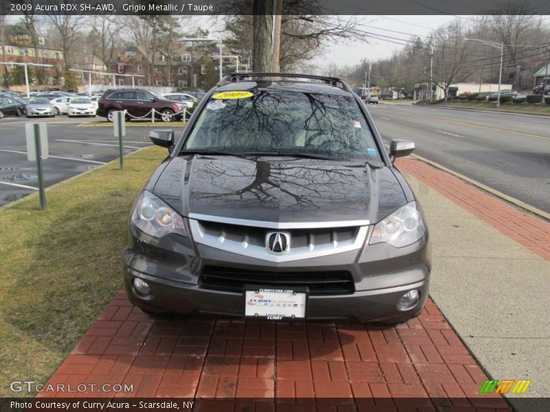Grigio Metallic / Taupe 2009 Acura RDX SH-AWD