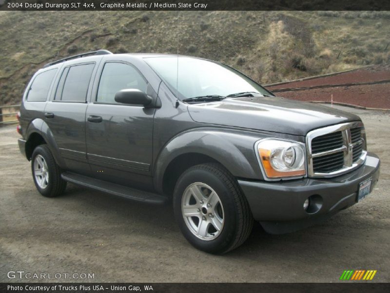 Graphite Metallic / Medium Slate Gray 2004 Dodge Durango SLT 4x4