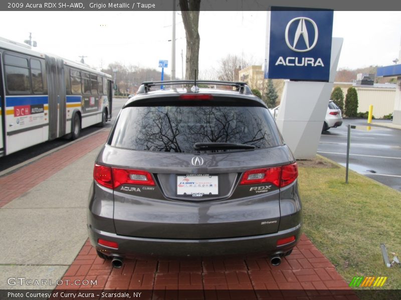 Grigio Metallic / Taupe 2009 Acura RDX SH-AWD