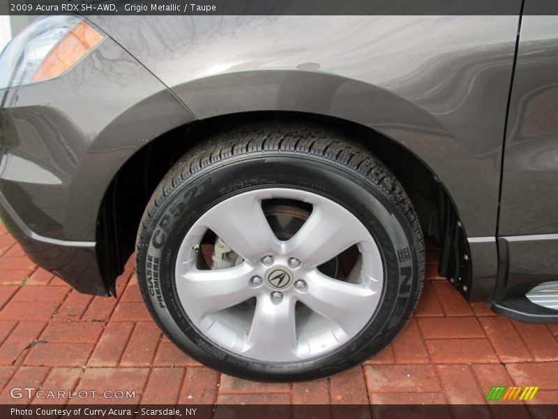 Grigio Metallic / Taupe 2009 Acura RDX SH-AWD