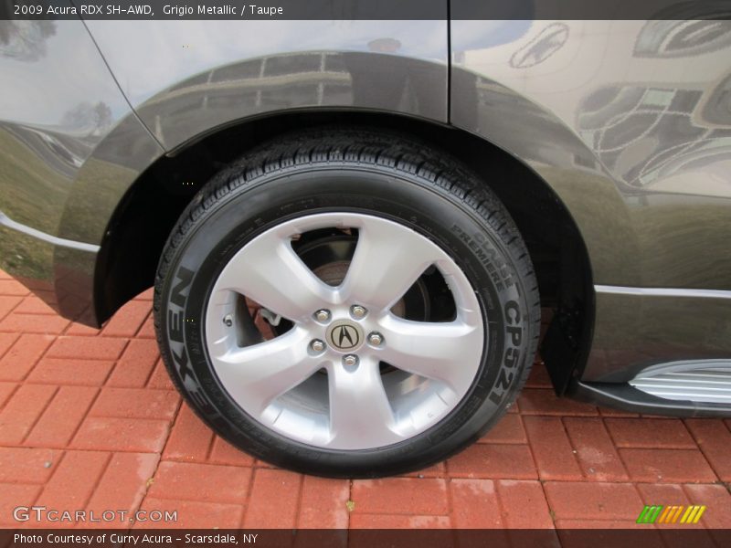 Grigio Metallic / Taupe 2009 Acura RDX SH-AWD