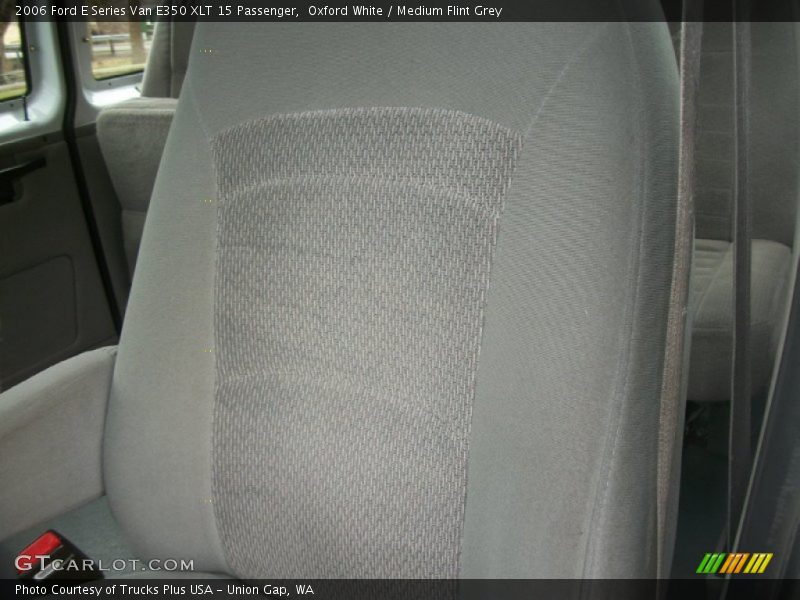 Oxford White / Medium Flint Grey 2006 Ford E Series Van E350 XLT 15 Passenger