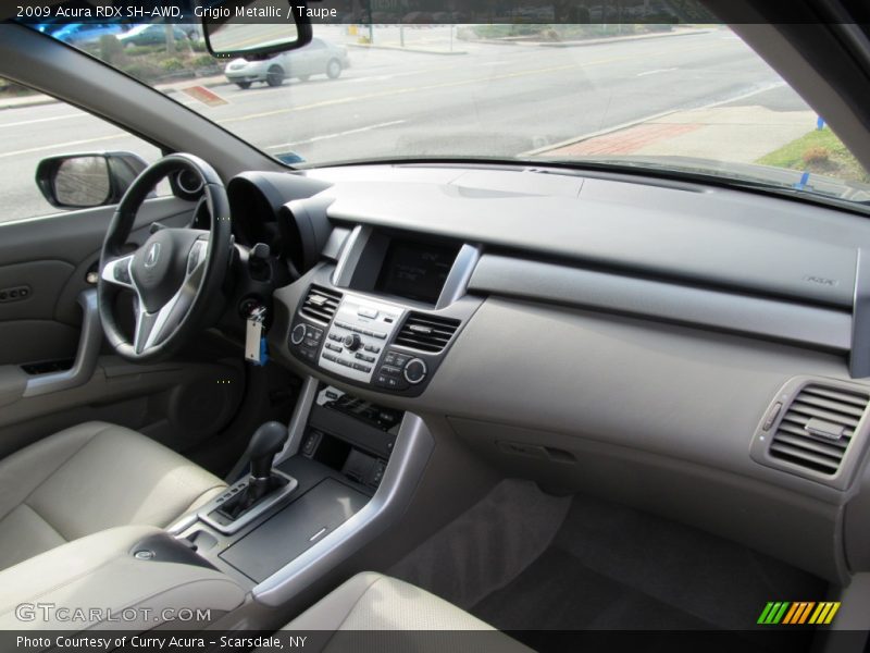 Grigio Metallic / Taupe 2009 Acura RDX SH-AWD