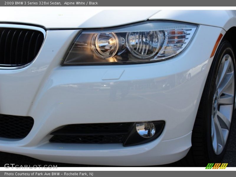 Alpine White / Black 2009 BMW 3 Series 328xi Sedan