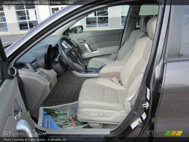 Grigio Metallic / Taupe 2009 Acura RDX SH-AWD