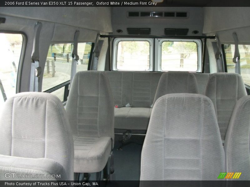 Oxford White / Medium Flint Grey 2006 Ford E Series Van E350 XLT 15 Passenger