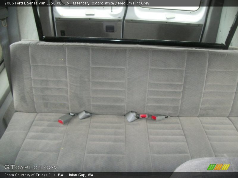 Oxford White / Medium Flint Grey 2006 Ford E Series Van E350 XLT 15 Passenger