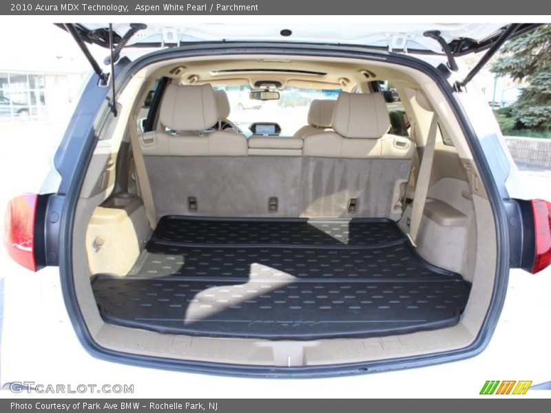 Aspen White Pearl / Parchment 2010 Acura MDX Technology