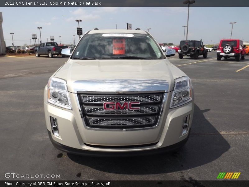Gold Mist Metallic / Jet Black 2012 GMC Terrain SLT