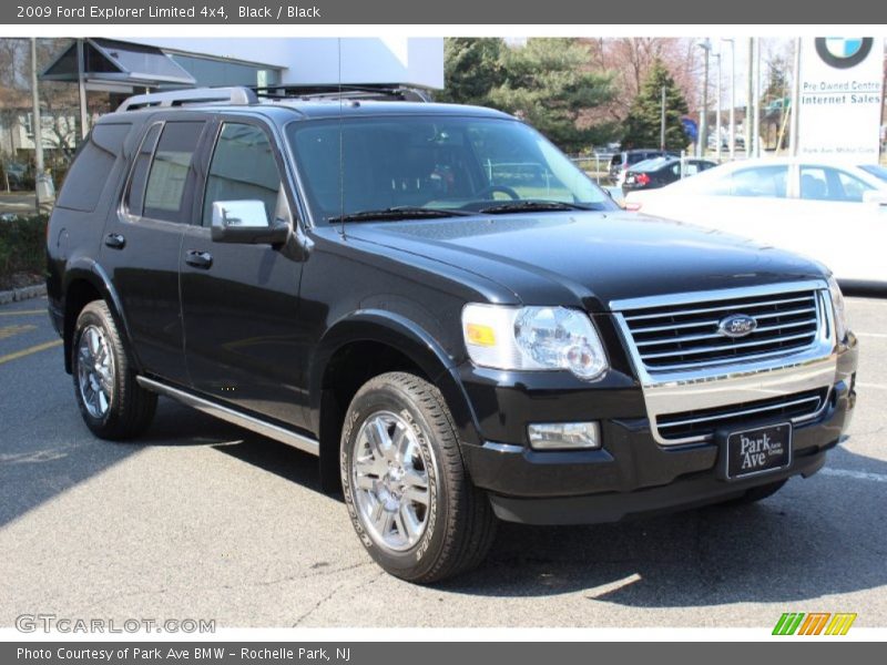 Black / Black 2009 Ford Explorer Limited 4x4