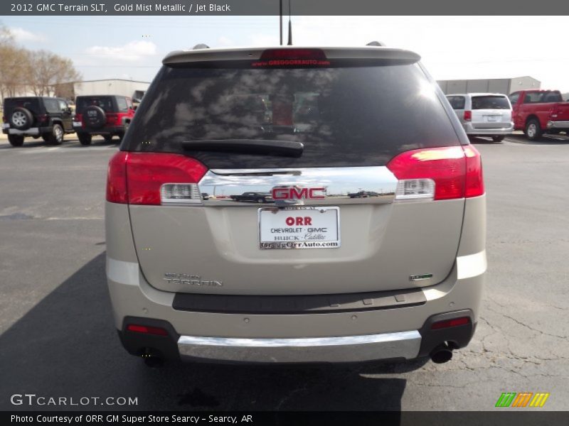Gold Mist Metallic / Jet Black 2012 GMC Terrain SLT