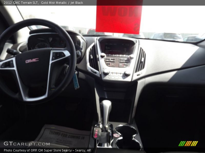 Gold Mist Metallic / Jet Black 2012 GMC Terrain SLT