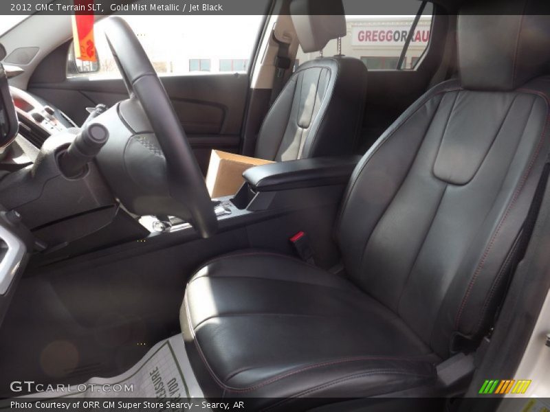 Gold Mist Metallic / Jet Black 2012 GMC Terrain SLT