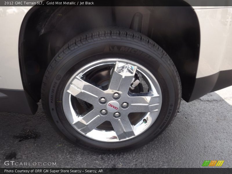 Gold Mist Metallic / Jet Black 2012 GMC Terrain SLT