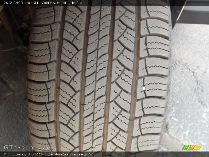 Gold Mist Metallic / Jet Black 2012 GMC Terrain SLT