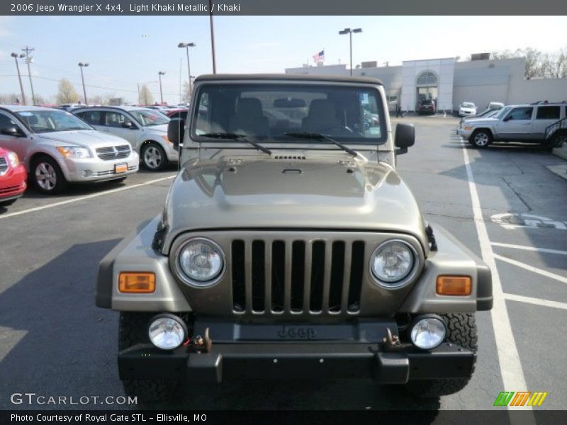 Light Khaki Metallic / Khaki 2006 Jeep Wrangler X 4x4