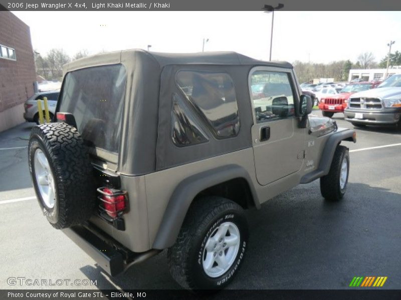 Light Khaki Metallic / Khaki 2006 Jeep Wrangler X 4x4