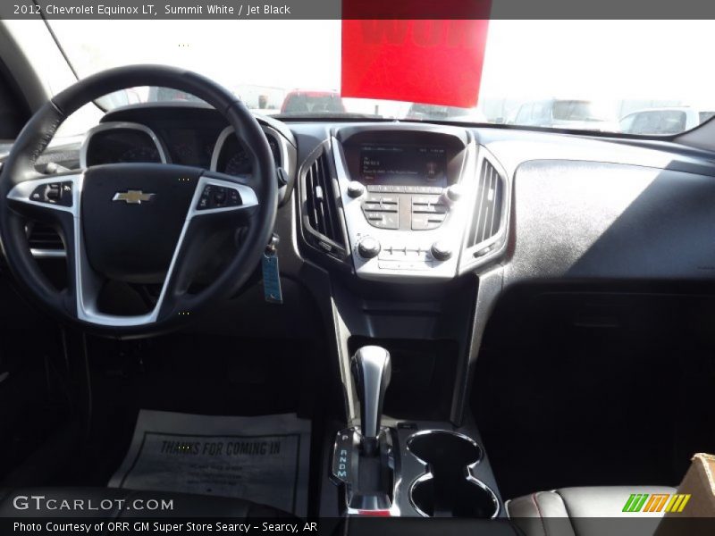 Summit White / Jet Black 2012 Chevrolet Equinox LT