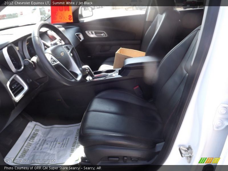 Summit White / Jet Black 2012 Chevrolet Equinox LT