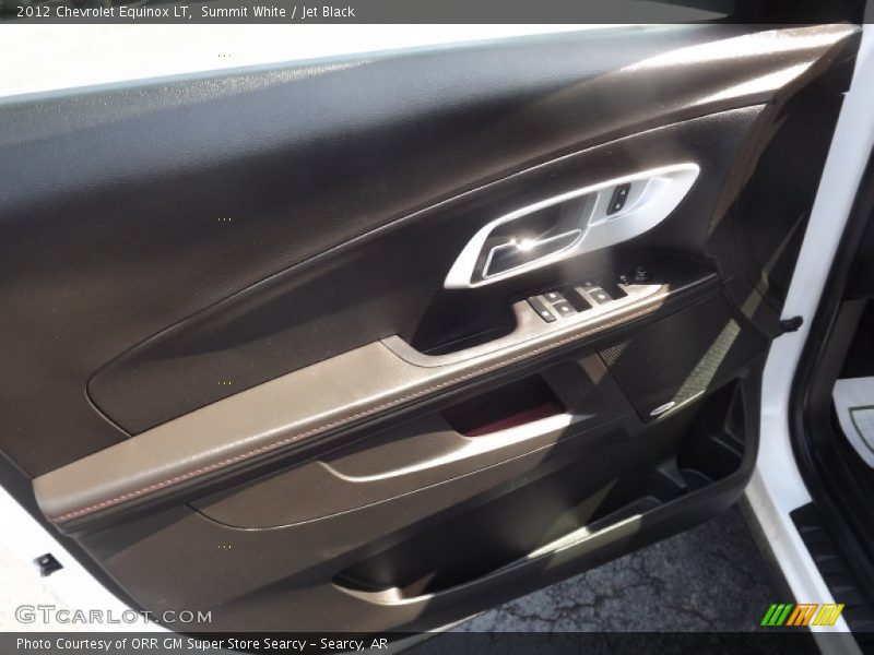 Summit White / Jet Black 2012 Chevrolet Equinox LT