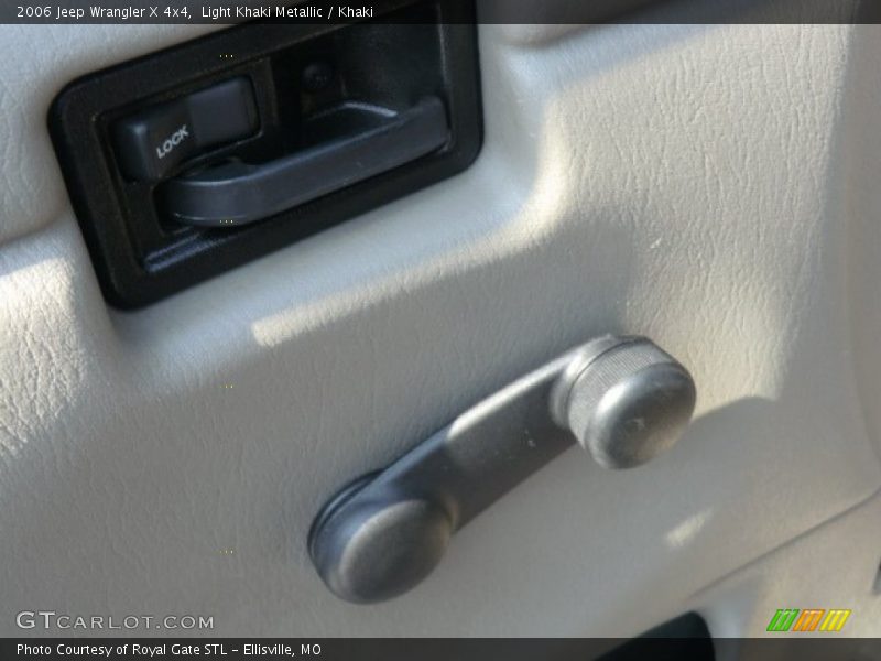 Light Khaki Metallic / Khaki 2006 Jeep Wrangler X 4x4
