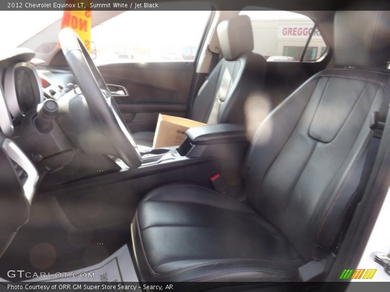 Summit White / Jet Black 2012 Chevrolet Equinox LT