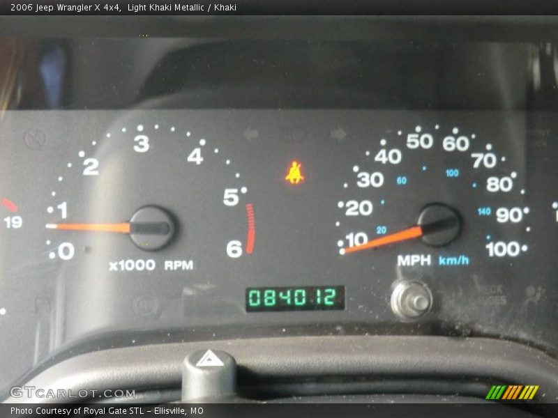 Light Khaki Metallic / Khaki 2006 Jeep Wrangler X 4x4