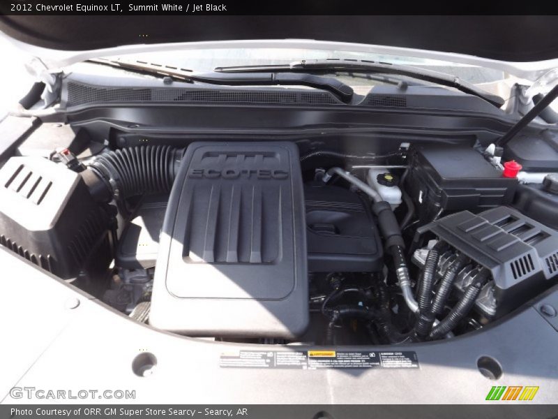 Summit White / Jet Black 2012 Chevrolet Equinox LT