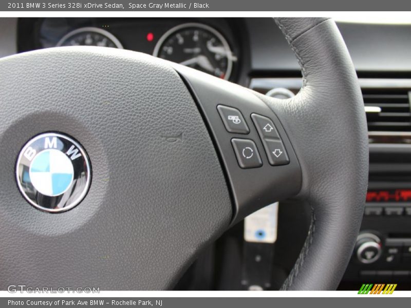 Space Gray Metallic / Black 2011 BMW 3 Series 328i xDrive Sedan