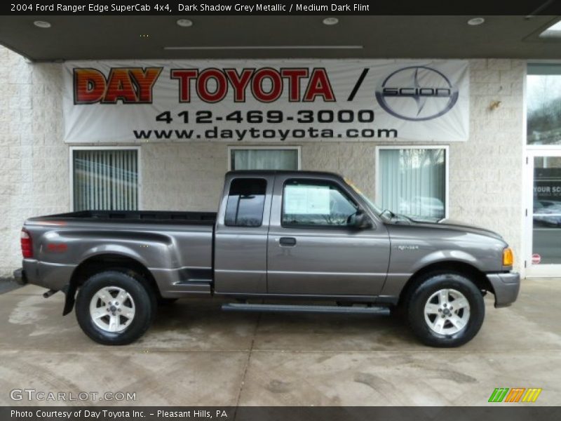 Dark Shadow Grey Metallic / Medium Dark Flint 2004 Ford Ranger Edge SuperCab 4x4