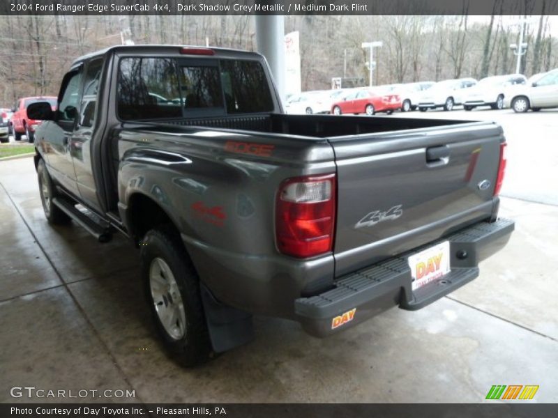 Dark Shadow Grey Metallic / Medium Dark Flint 2004 Ford Ranger Edge SuperCab 4x4