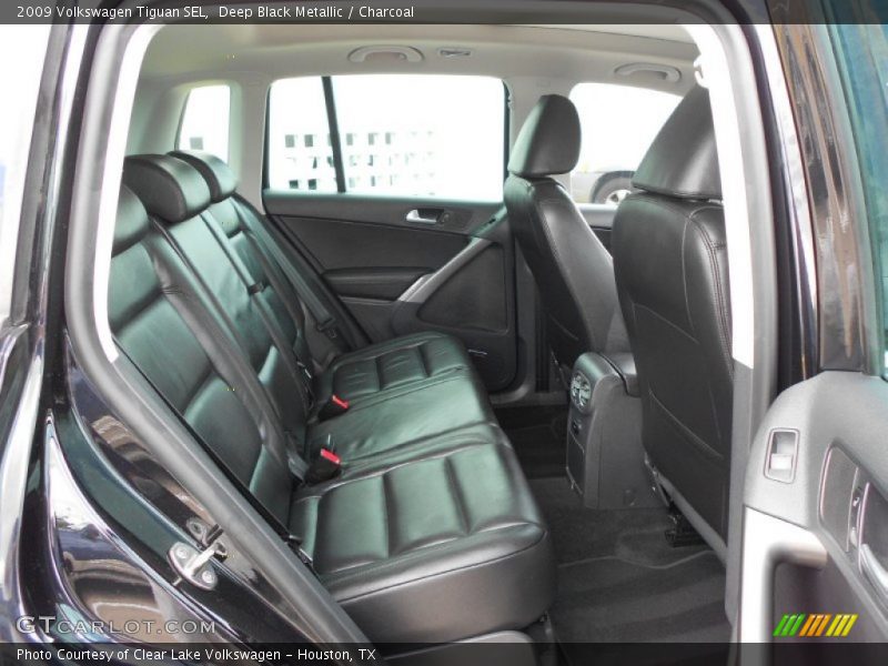 Deep Black Metallic / Charcoal 2009 Volkswagen Tiguan SEL