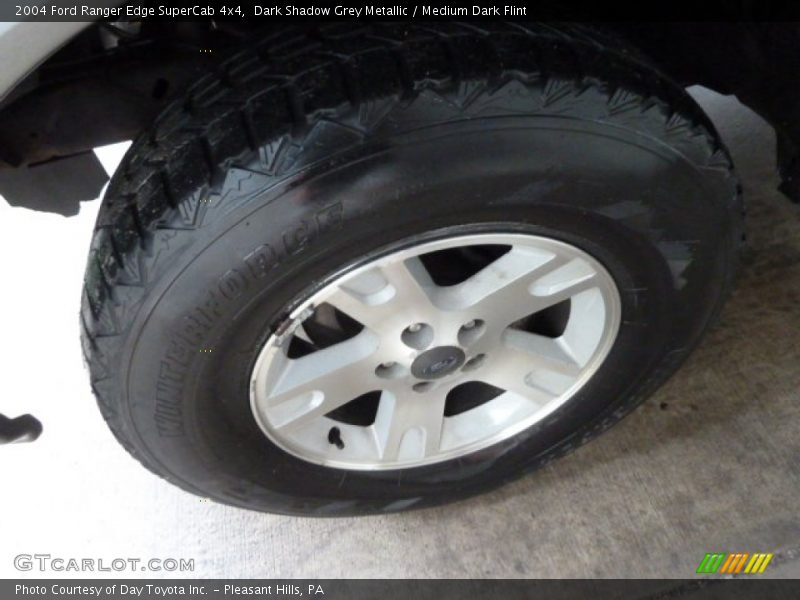 Dark Shadow Grey Metallic / Medium Dark Flint 2004 Ford Ranger Edge SuperCab 4x4