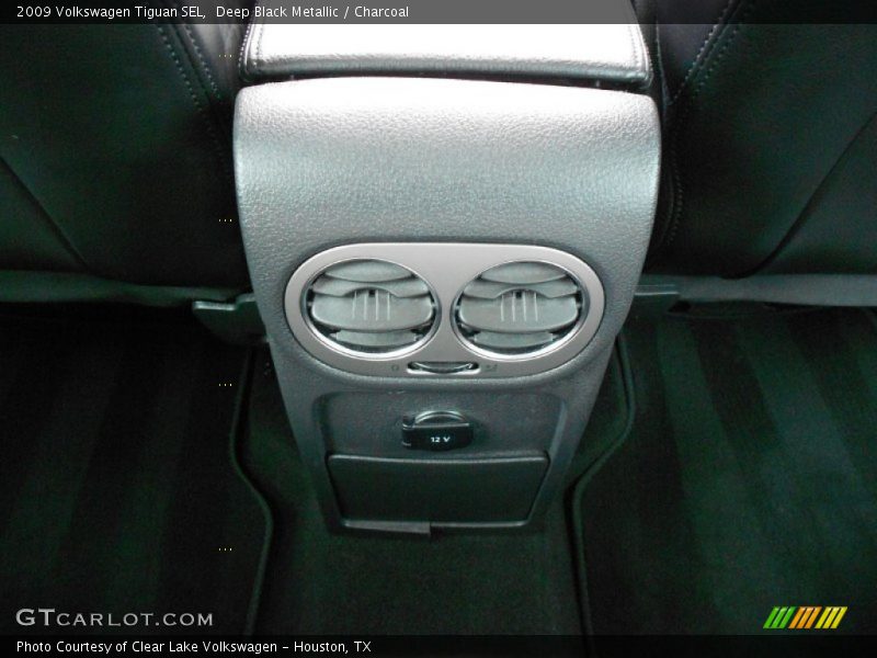 Deep Black Metallic / Charcoal 2009 Volkswagen Tiguan SEL