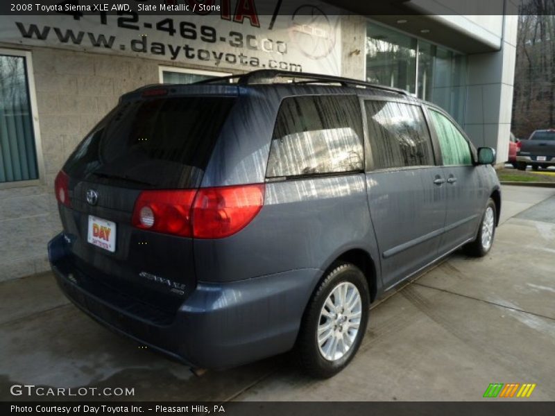 Slate Metallic / Stone 2008 Toyota Sienna XLE AWD