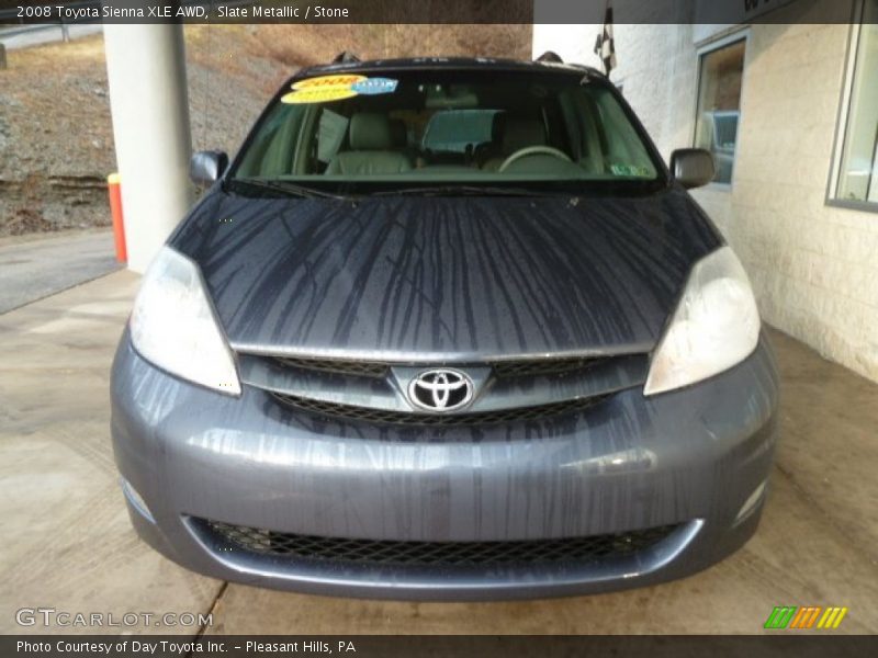 Slate Metallic / Stone 2008 Toyota Sienna XLE AWD
