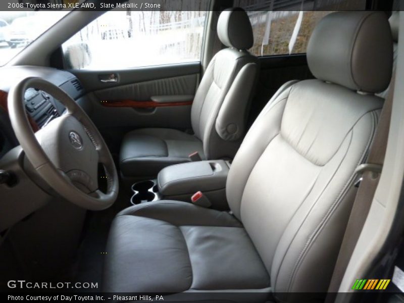 Slate Metallic / Stone 2008 Toyota Sienna XLE AWD