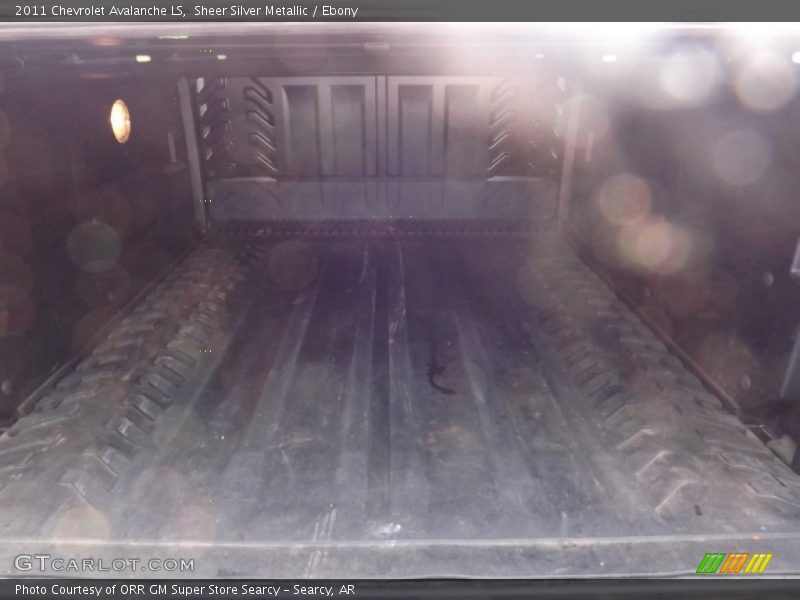 Sheer Silver Metallic / Ebony 2011 Chevrolet Avalanche LS